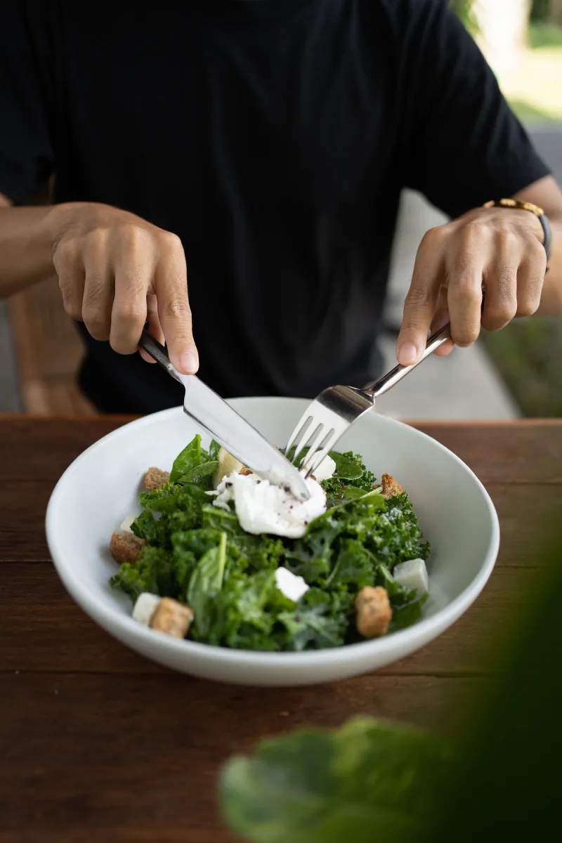 Kale Spinash Salad